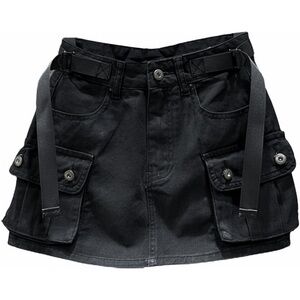 Mini Cargo Skirt w/inner shorts NWT size Large